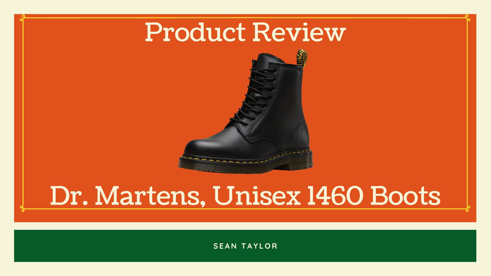 Watch Dr. Martens, Unisex 1460 Slip Resistant Service Boots on