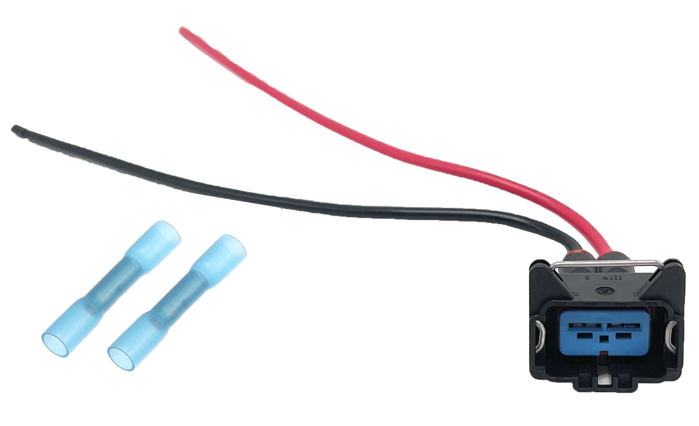 F8RZ-8C607-GC, S-827 - Conector de motor de ventilador de radiador para Ford Contour, Focus 2000-2010, GT 2005-2006 / Mercury Cougar 1999-2002, Mystique 1995-2000