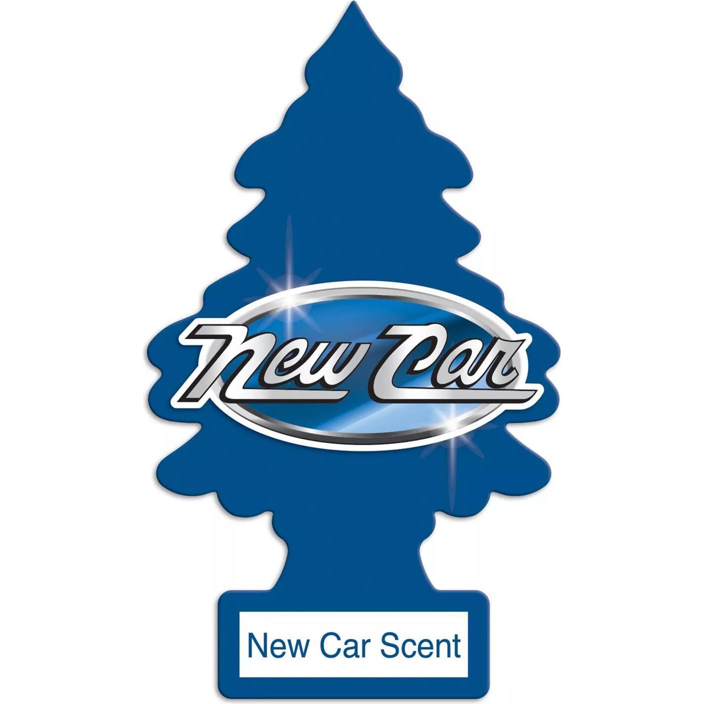 Car-Freshner Blue Little Trees Air Freshener - New Car Scent - 3 Pack