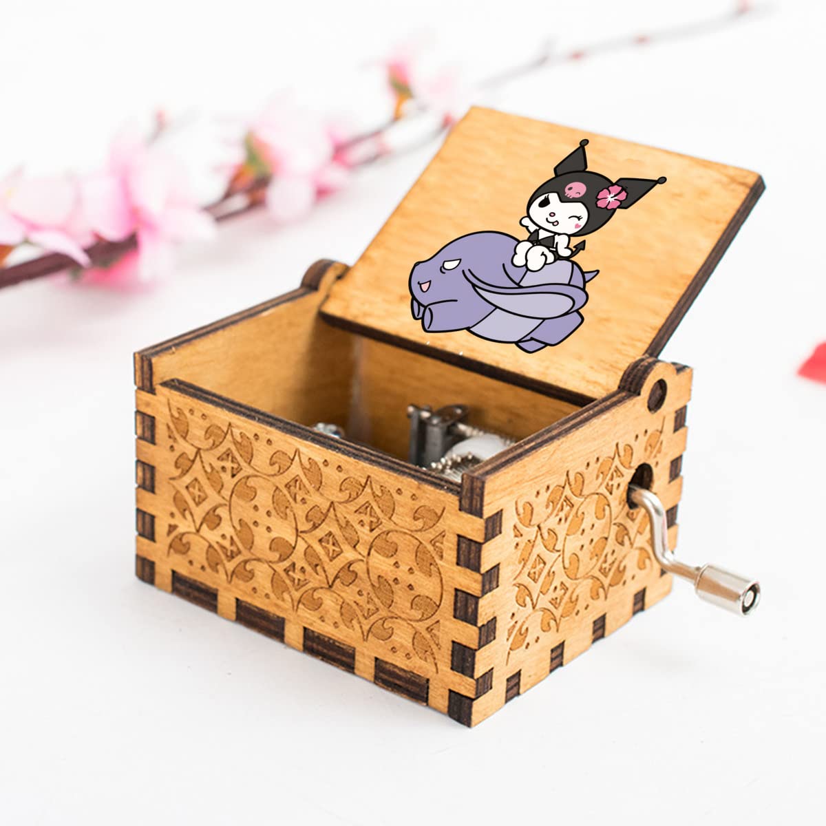 Amazon.co.jp: クロミ ちゃん オルゴールオルゴール パインボックス