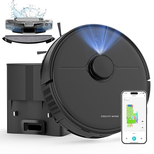Smart Robot Vacuum and Mop Combo