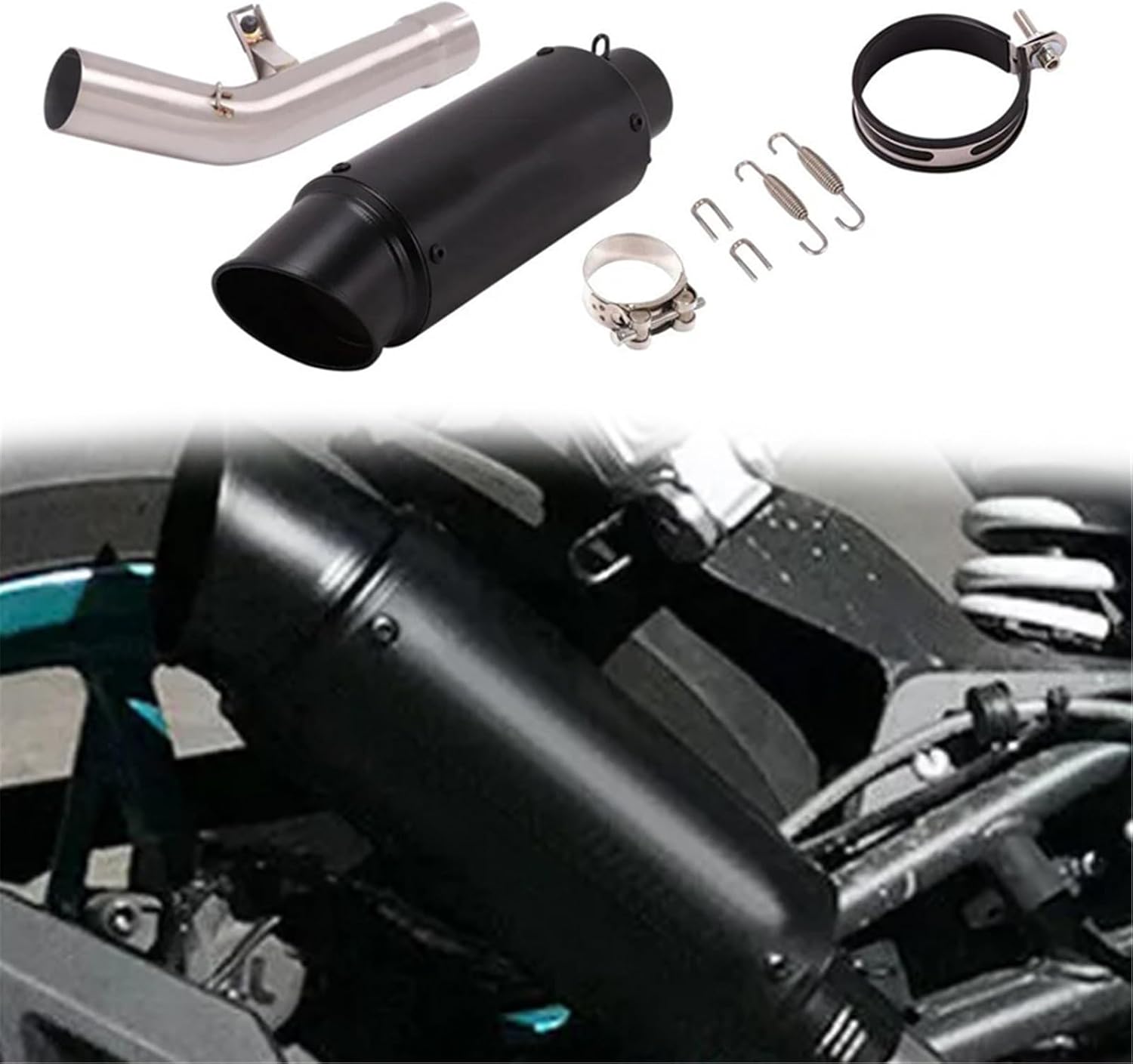 カワサキ GPX250R 1987-1990 LCIPARTS ショートチタンスリップオン 