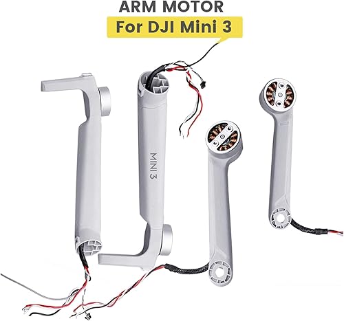 Miniatura 2 de SeiZed Brazo del cuerpo del motor con motor delantero trasero izquierdo derecho brazos para D-JI Mini 3 drones accesorios de reparación de repuesto