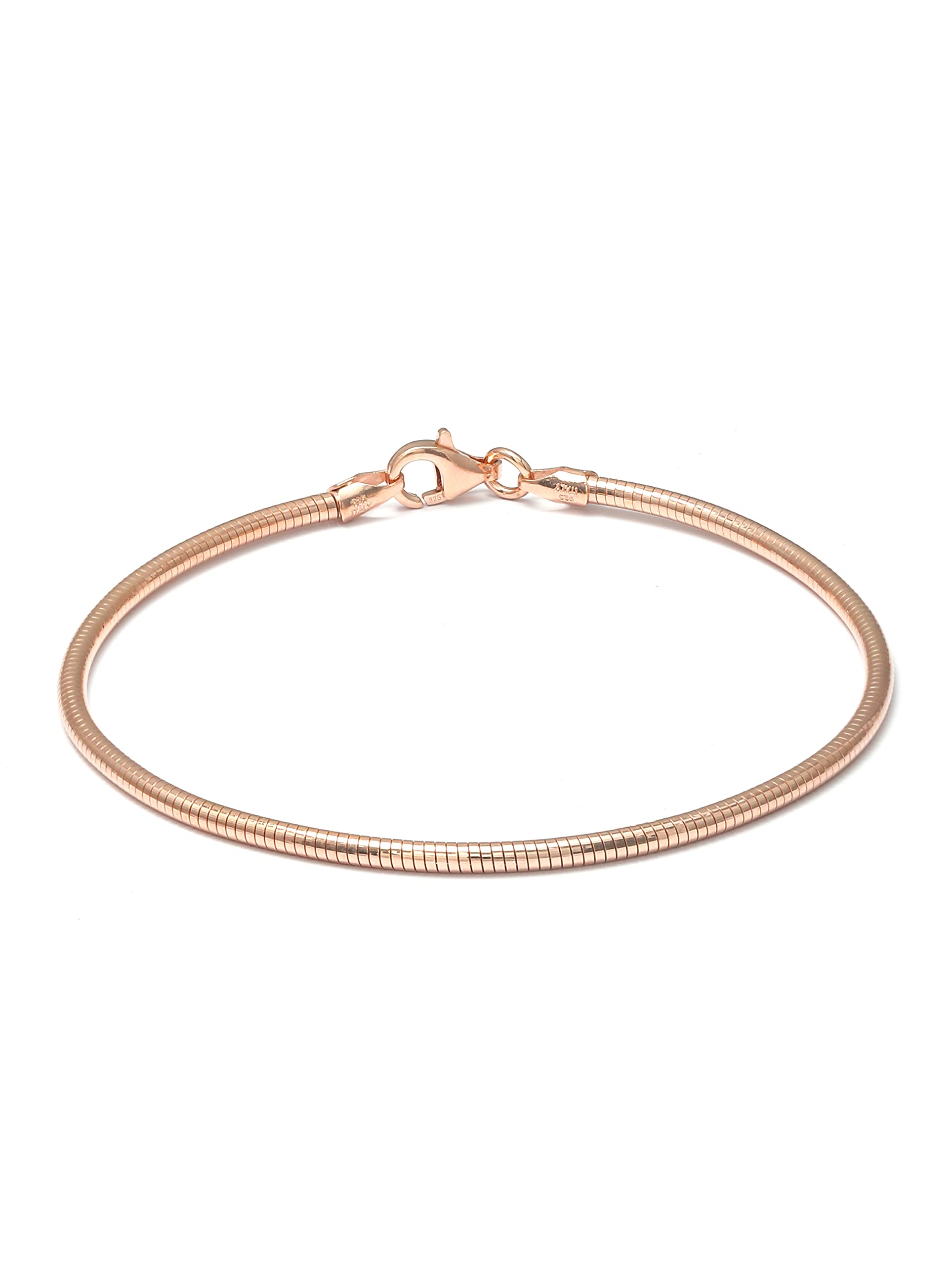 See full amazon price history chart for ZAVYA 925 Sterling Silver Designer Sleek Rose Gold Plated Chain Bracelet | Gift for Women & Girls | With Certificate of Authenticity & 925 Hallmark ZAVYA 925 Sterling Silver Designer Sleek Rose Gold Plated Chain Bracelet | Gift for Women & Girls | With Certificate of Authenticity & 925 Hallmark (B09KRGZ2SG) Amazon Price History, Amazon Price Tracker
