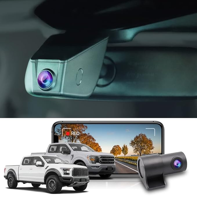 Fitcamx Front 4K + Rear 1080P Dash Cam