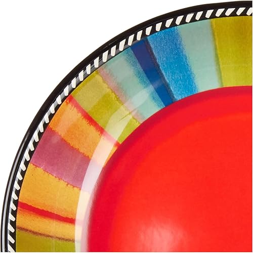 Miniatura 4 de Certified International Sierra - Tazón para sopa y pasta de 9 pulgadas, juego de 4 diseños surtidos, multicolor, ideal para comidas abundantes,