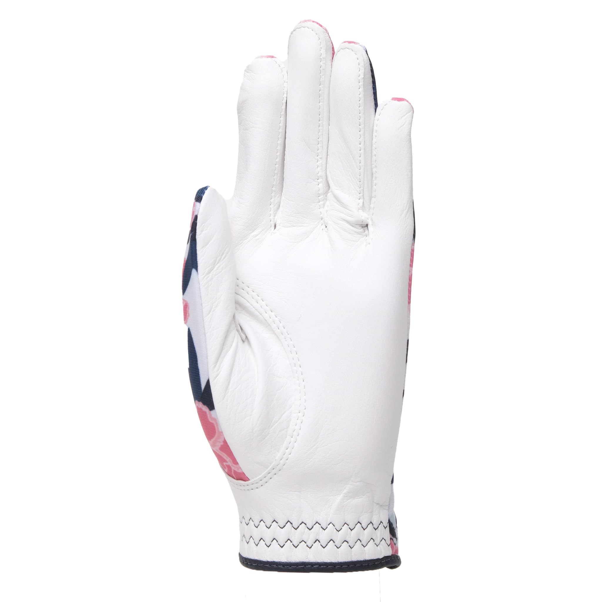 Glove It Ladies Golf Glove - Lightweight and Soft Cabretta Leather Golf Glove for Womens, Features UV Protection - Peonies & Pars
