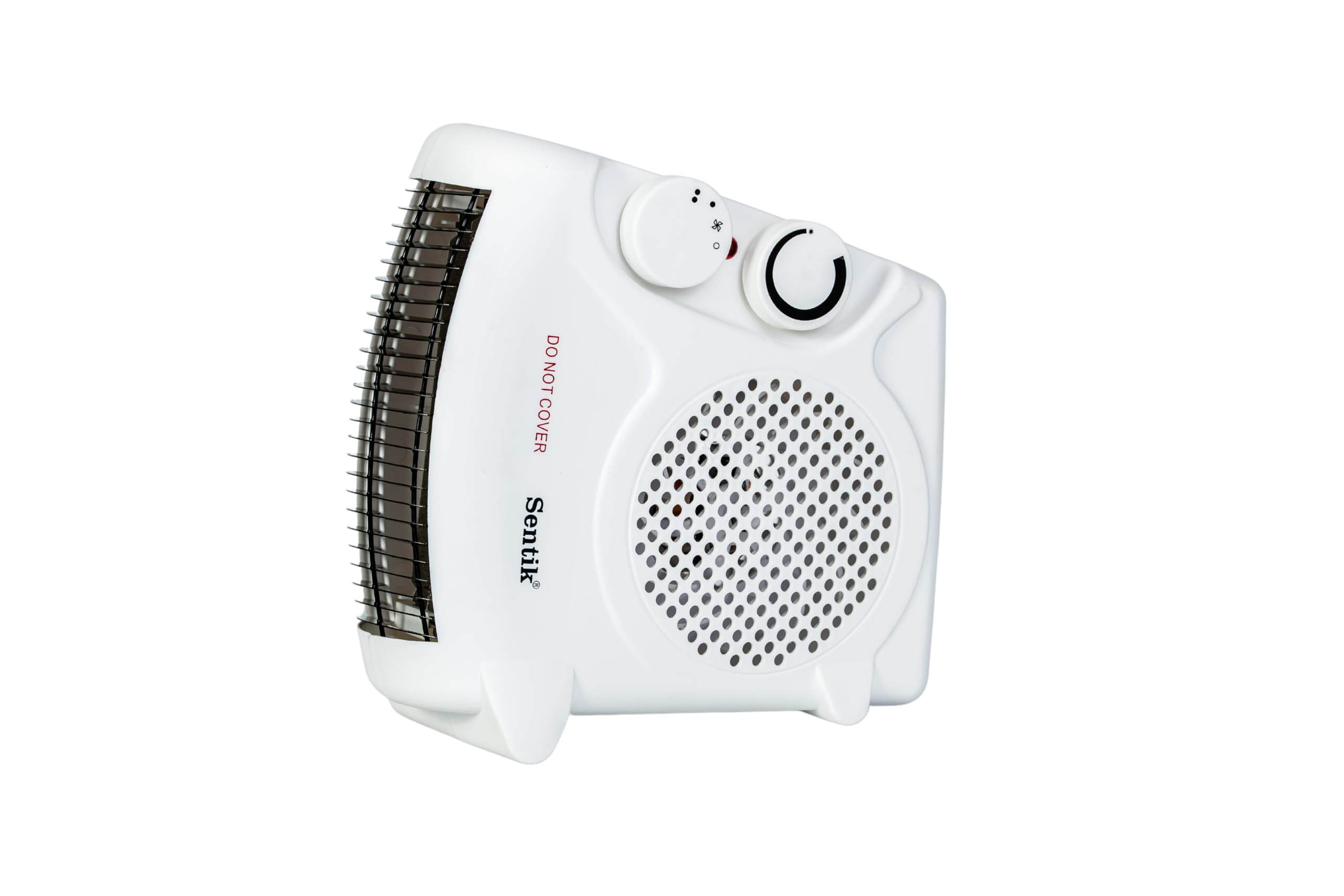 Fan Heater - 2 in 1 Heat And Cool Air Function, 2kw Safe to use Electric Heater Energy Efficient For Home With Adjustable Thermostat, Overheat Protection