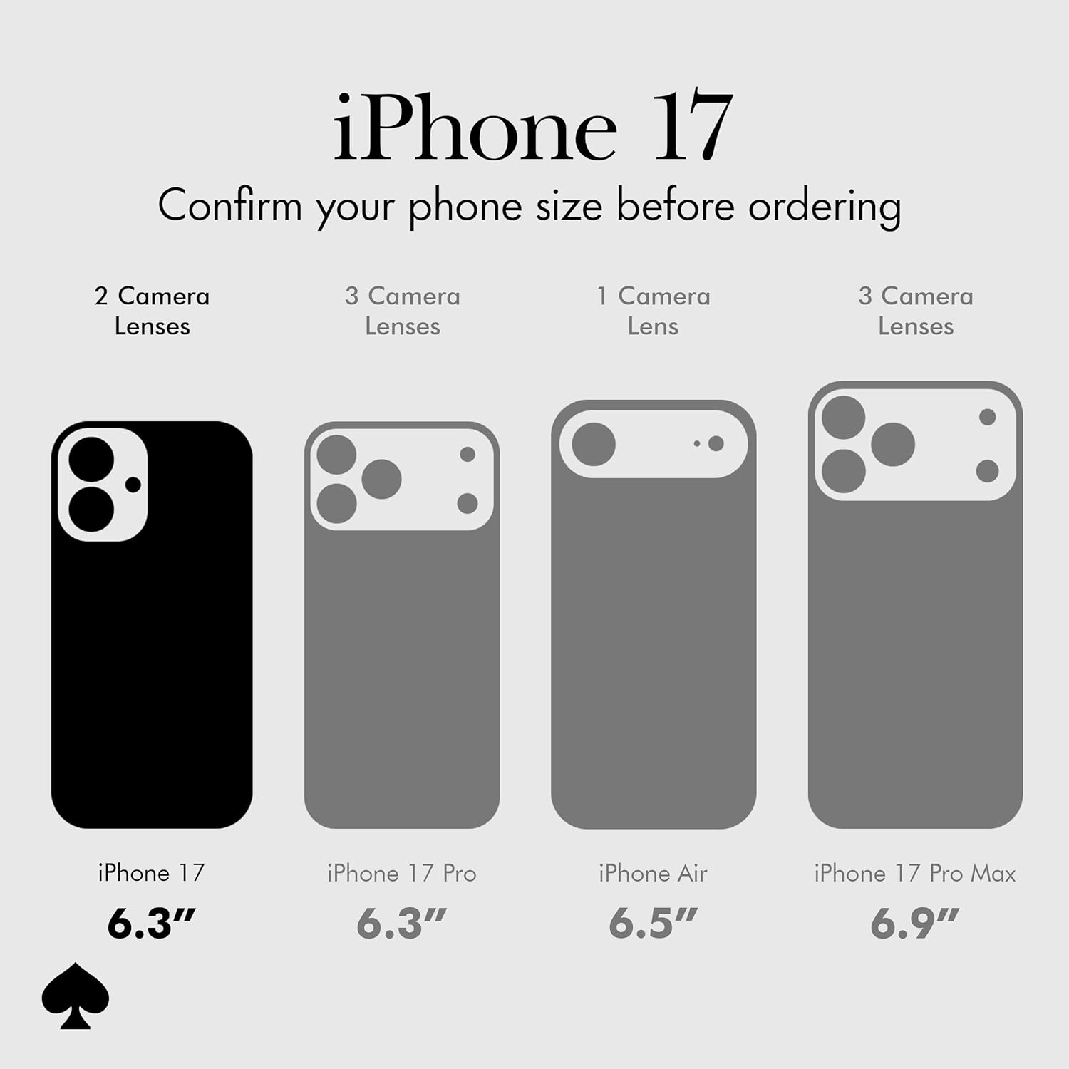 kate spade new york iPhone 17 Case - Compatible with MagSafe - Designer Phone Case - Tortoise