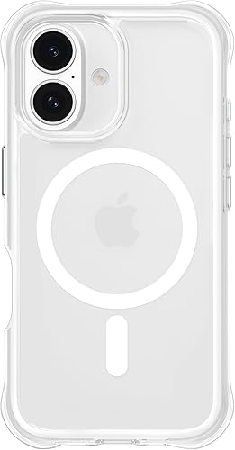 Miniatura 36 de ORNARTO Air Case para iPhone 16 Pro Max Transparente, Compatible con MagSafe, Funda de Protección contra Caídas de Grado Militar con Air-Pink