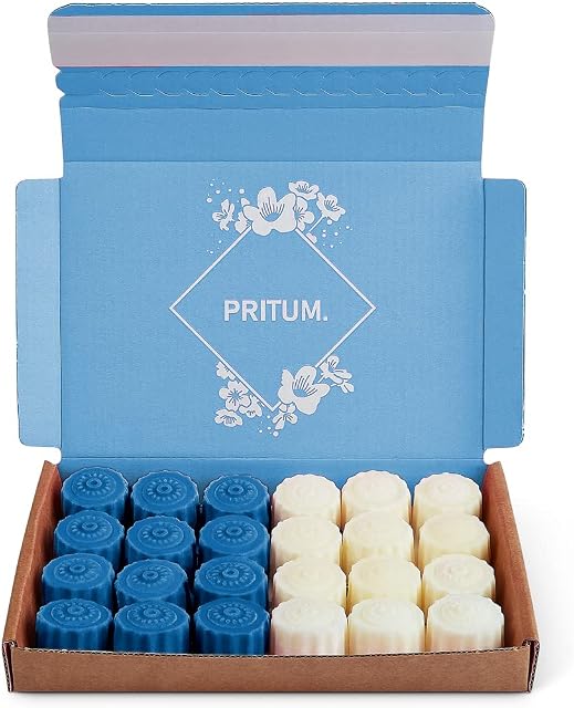 PRITUM. Sauvage & Invictus Aftershave Inspired Set Of Two Gift Set Eco Vegan Premium Strong Scented Wax Melts 24 In Box