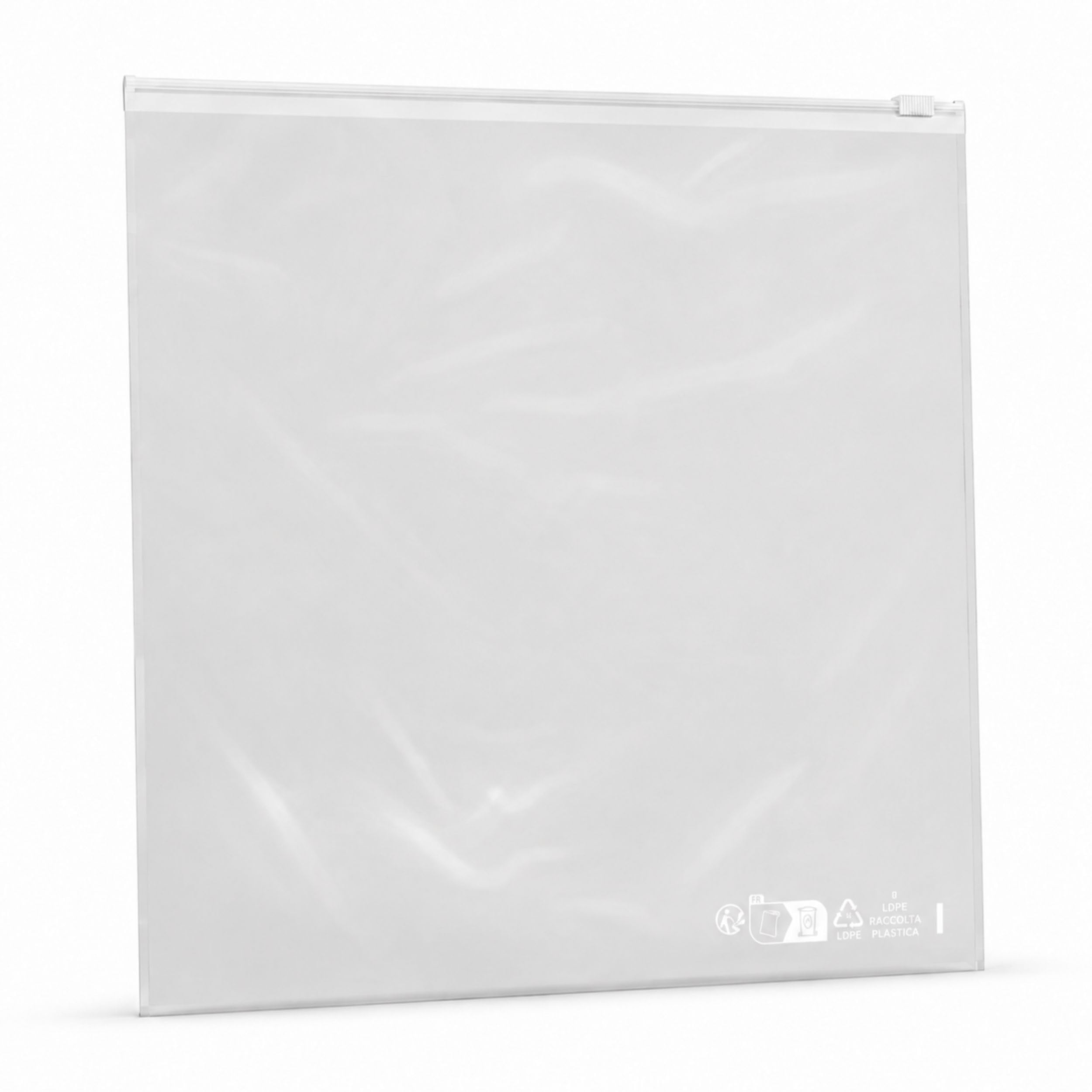 PACKY - Sacchetti Congelatore 40x40 cm 250 Pezzi - Chiusura Cerniera - Conservazione Freschezza