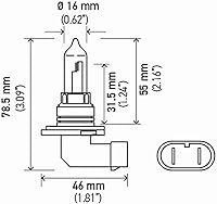 Vista 6 de HELLA 9005 Standard Halogen Bulb, 12 V, 65W, Multi