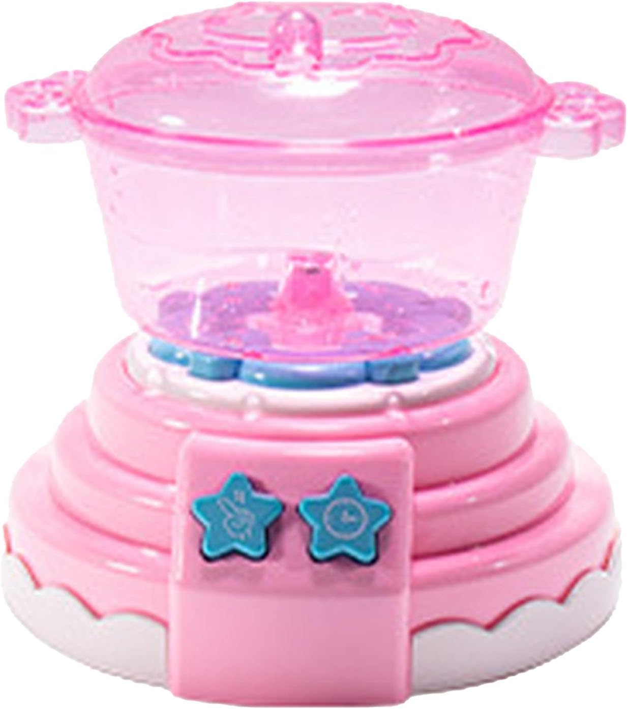 Kids Hot Pot DIY Cooking Toys Safe Material Simulation Hot Pot Machine for Toddlers Plastic Material (Pink)