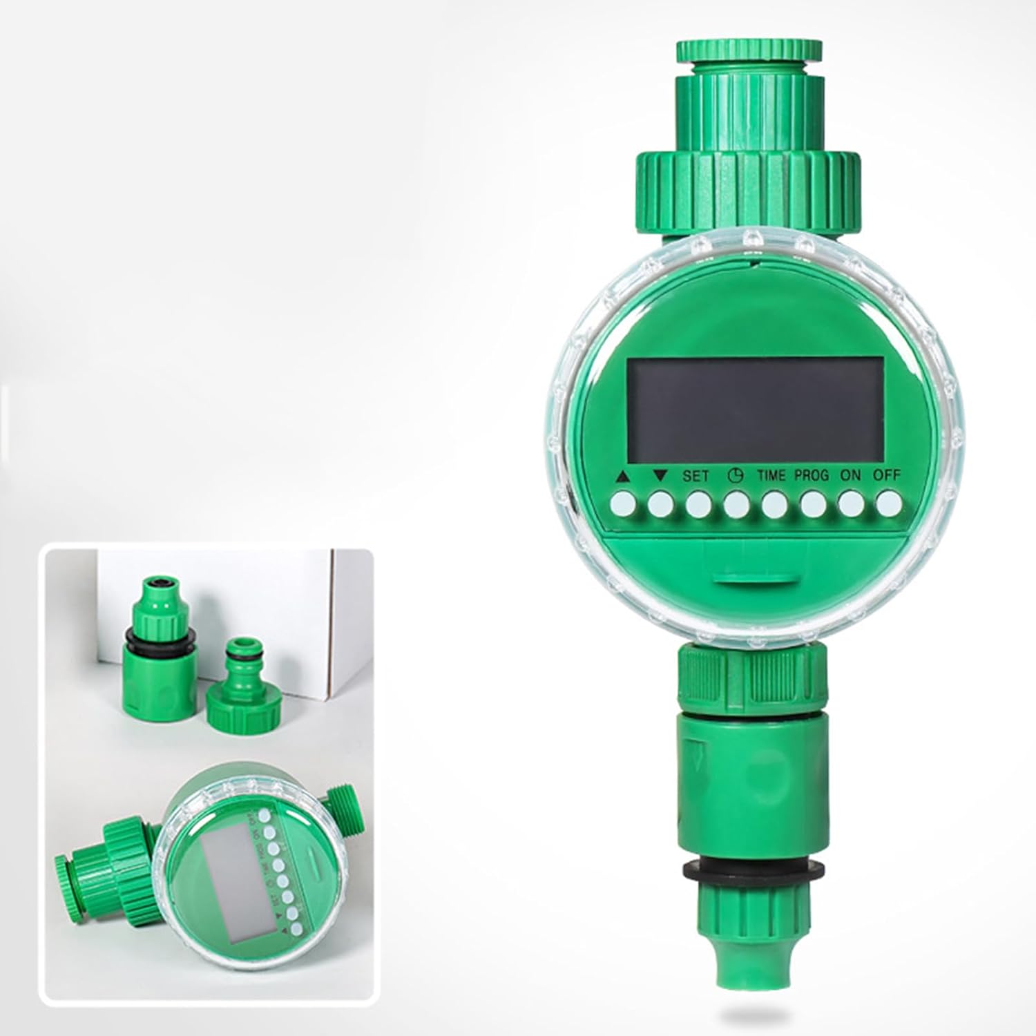 Automatic Garden Irrigation Timer with Build in Electronic for Precise Watering Control Water Saving Design Ideal for Home Gardens Outdoor Use Intelligent Irrigation