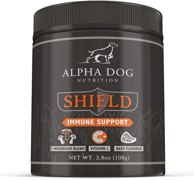 Shield Allergy Immune Support Supplement for Dogs by Alpha