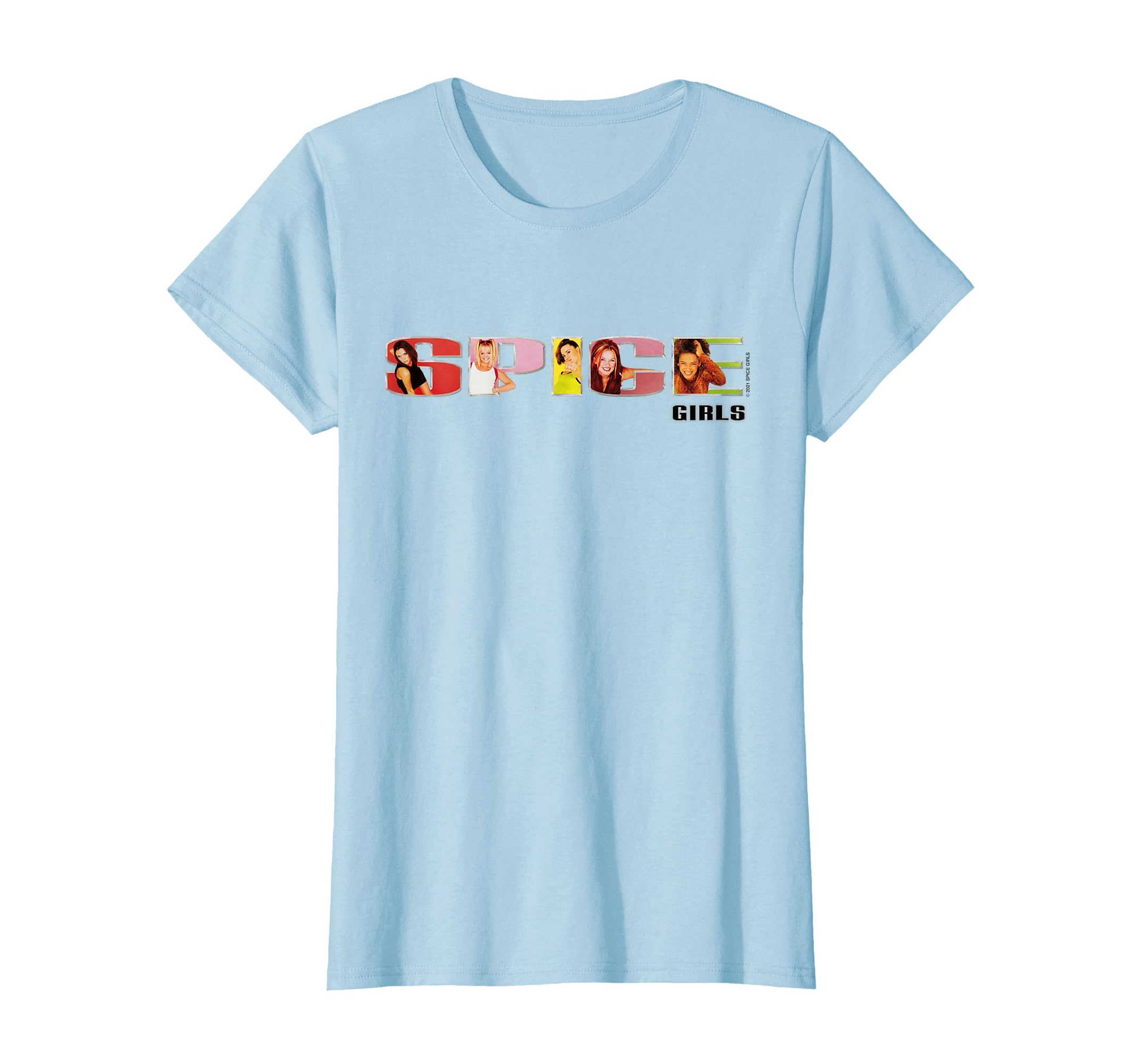 Amazon | 公式スパイスガールズロゴ。 Tシャツ | Tシャツ・カットソー 通販