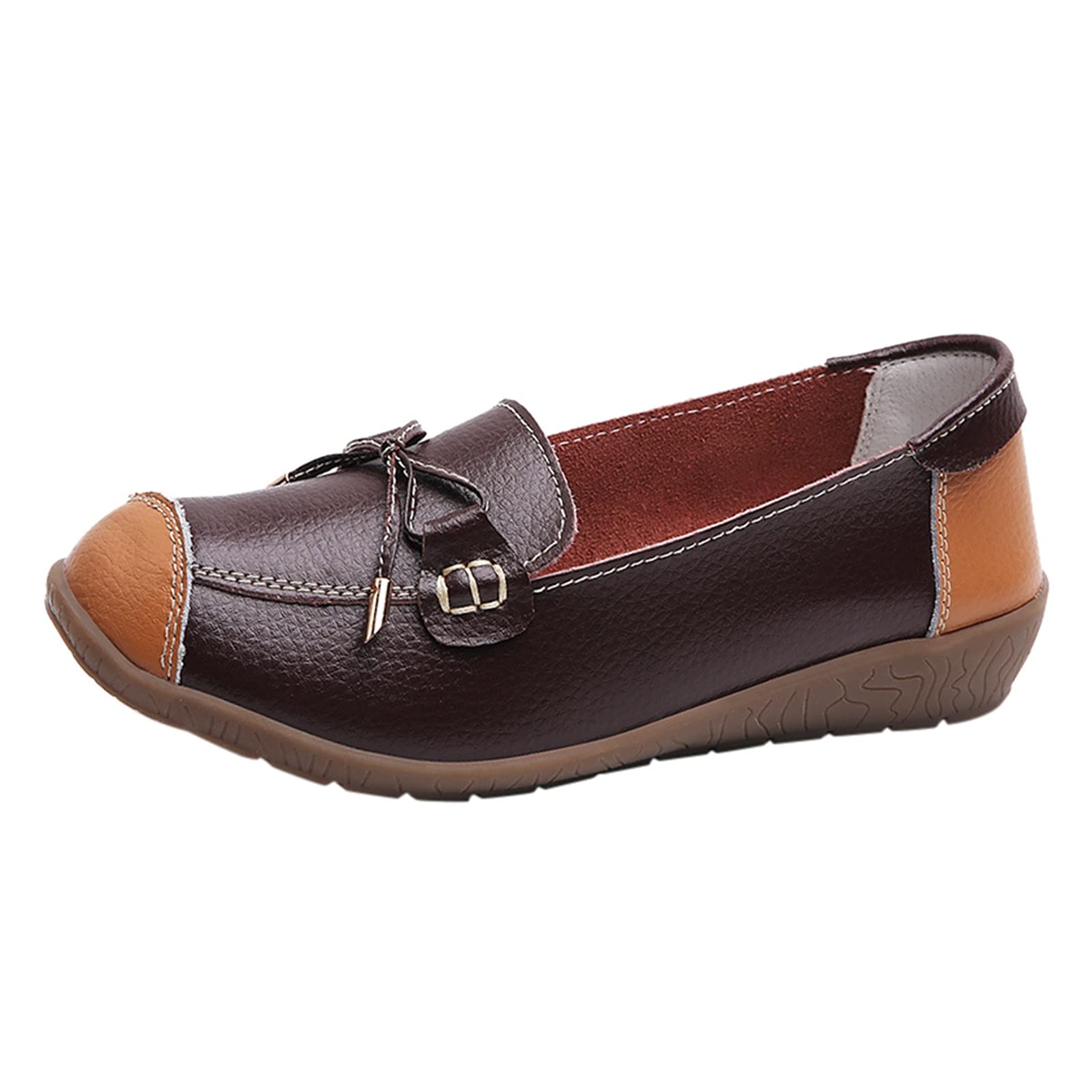 Women Soft Bottom Slip-On Round Toe Shoes Flat Single Shoes Peas Shoes breathable walking shoe flat slip shoe casual loafe...