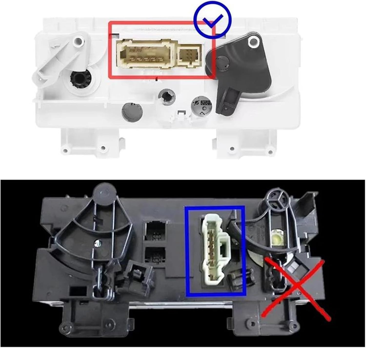 Car 1607875480 6451Vn Car Air Conditioning Control Switch Panel for Peugeot 307