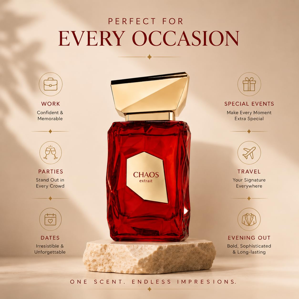 Fragrance World Chaos Extrait de Parfum Unisex 100 ml