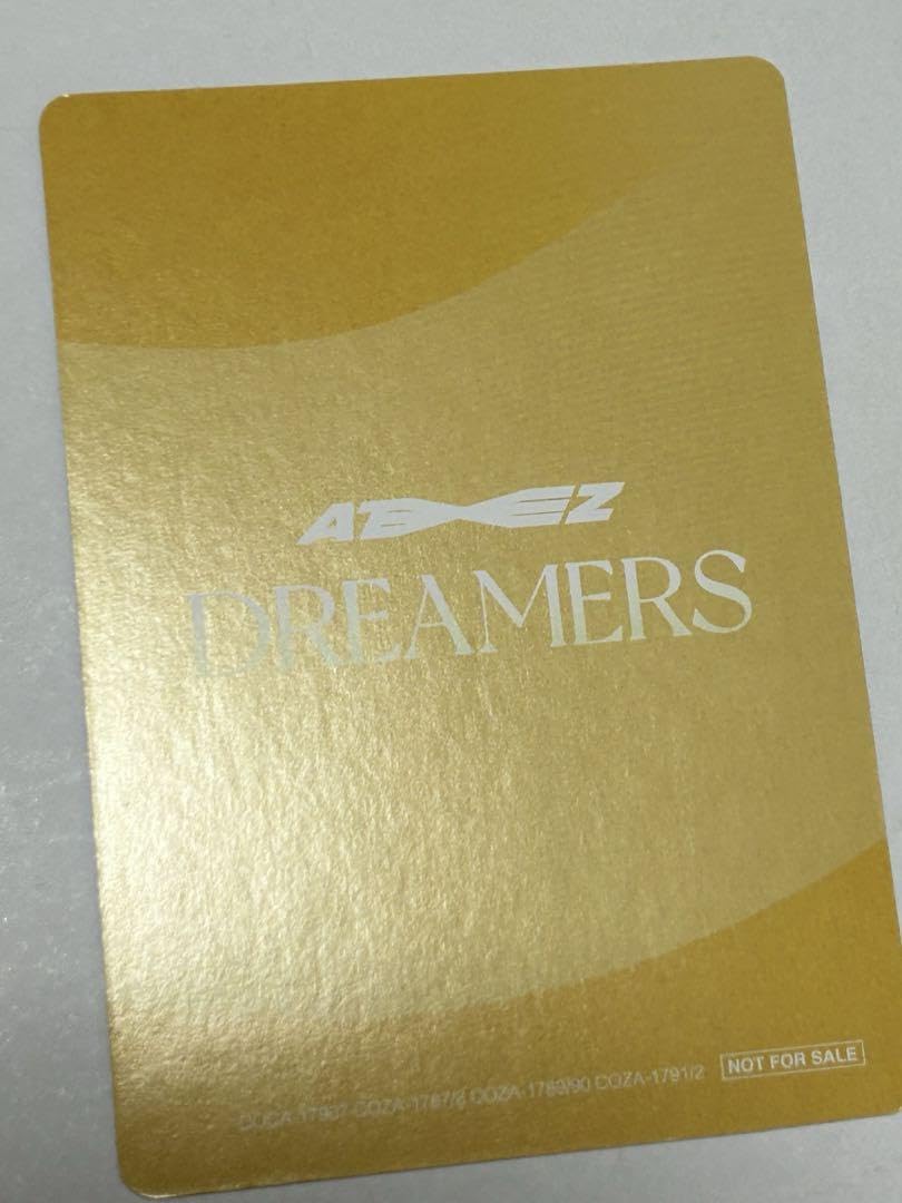ATEEZ 　ソンファ　トレカ　Dreamers ATINY　アチズ ATEEZ ソンファ トレカ ATINY盤 FC Dreamers 2枚セット - メルカリ