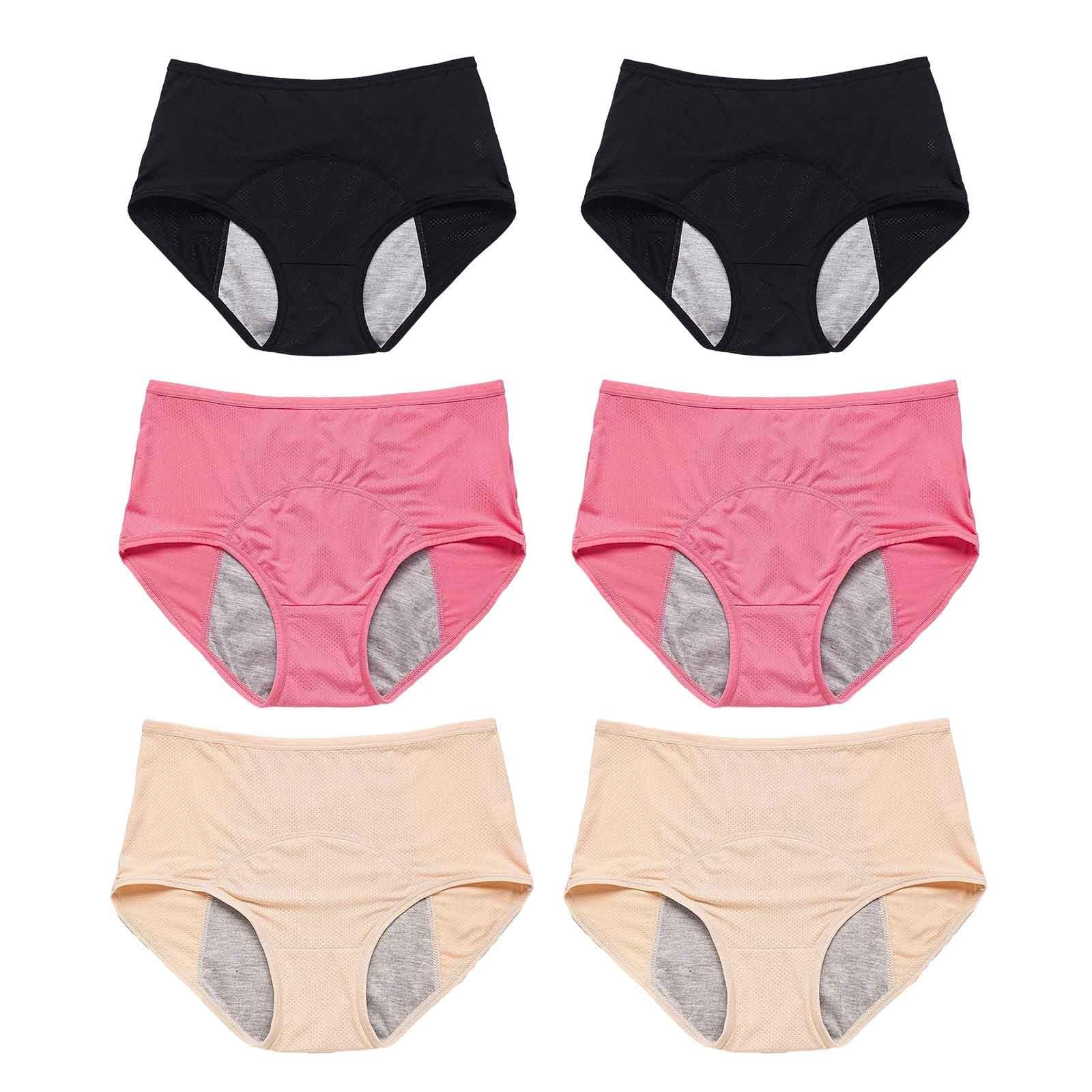 Genérico Bragas Menstruales Niña Baño Prueba de Fugas Biquini Braga Alta Postparto Bikini Cómodas y Suaves Talla Grande Braguitas Menstrual Trikinis Dim Bikinis Algodão Traje De Baño Bañador