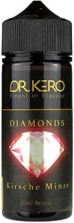 Dr. Kero Aromakonzentrat Diamonds - Kirsche Minze, Shake-und-Vape zum Mischen mit Basisliquid f&uuml;r e-Liquid, 0.0 mg Nikotin, 20 ml