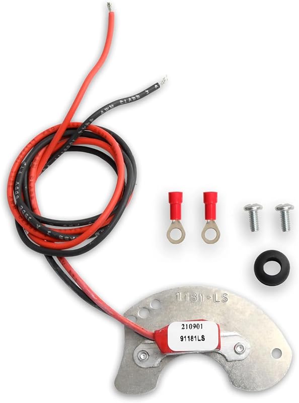 Kit de conversão de ignição eletrônica PerTronix Ignitor II para distribuidor Delco 8 cilindros 91181LS – 1 unidade