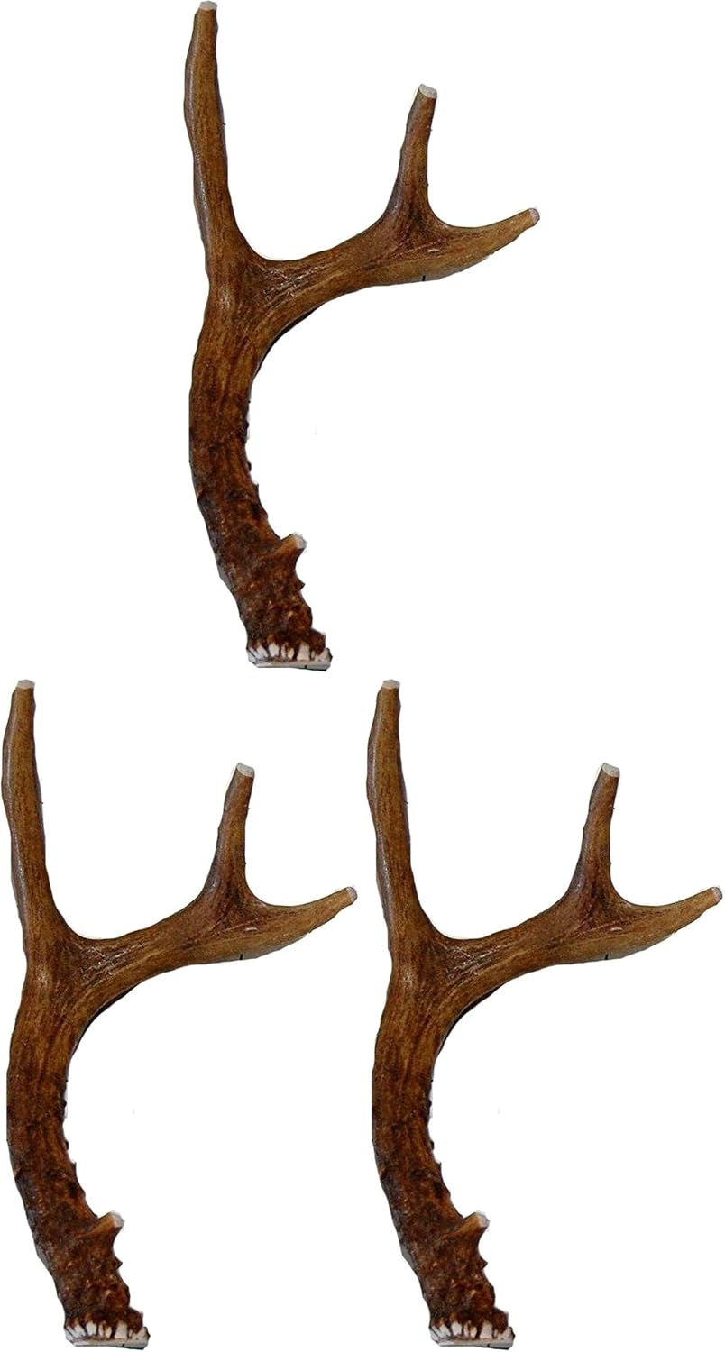 Big Dog Antler Chews Small Whole Deer Antler Dog Chew, for Small to Medium Size Dogs and Puppies - 6 to 11 Inches Long Brand (Pack of 3)