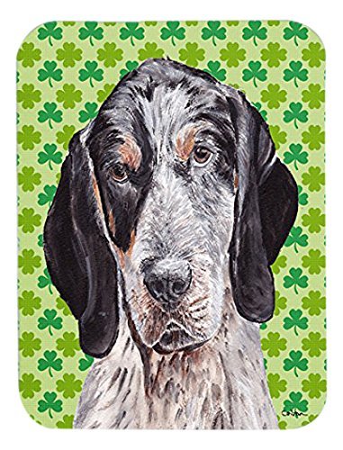 Caroline's Treasures Blue Tick Coonhound Lucky Shamrock St. Patrick's Day Mouse Pad Hot Pad/Trivet (SC9721MP) [���s�A���i]