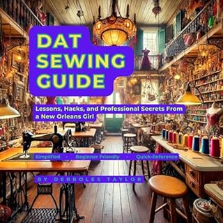Dat Sewing Guide cover art