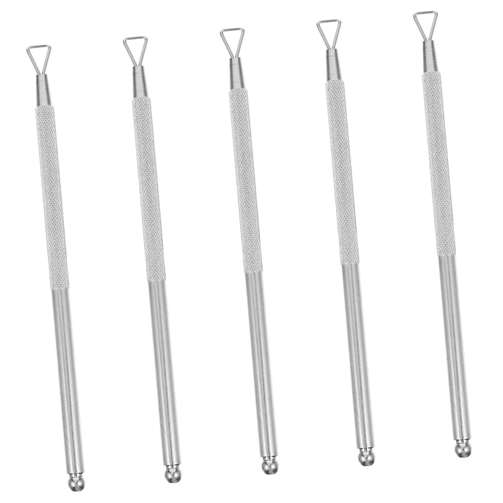 Ipetboom Stainless Steel Nail Remover Set Cuticle Nail Art Pusher for Shop Cuticle Remover