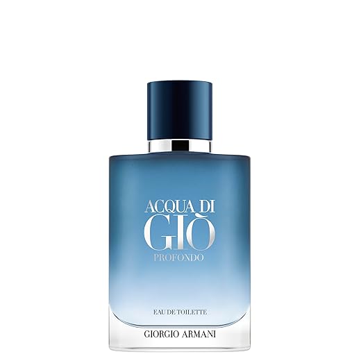 Armani Beauty, Acqua di Giò Profondo Eau de Toilette, Giorgio Armani, Perfume Masculino, Fragrância Fougère Aromática com Especiarias, Lavanda e Patchouli