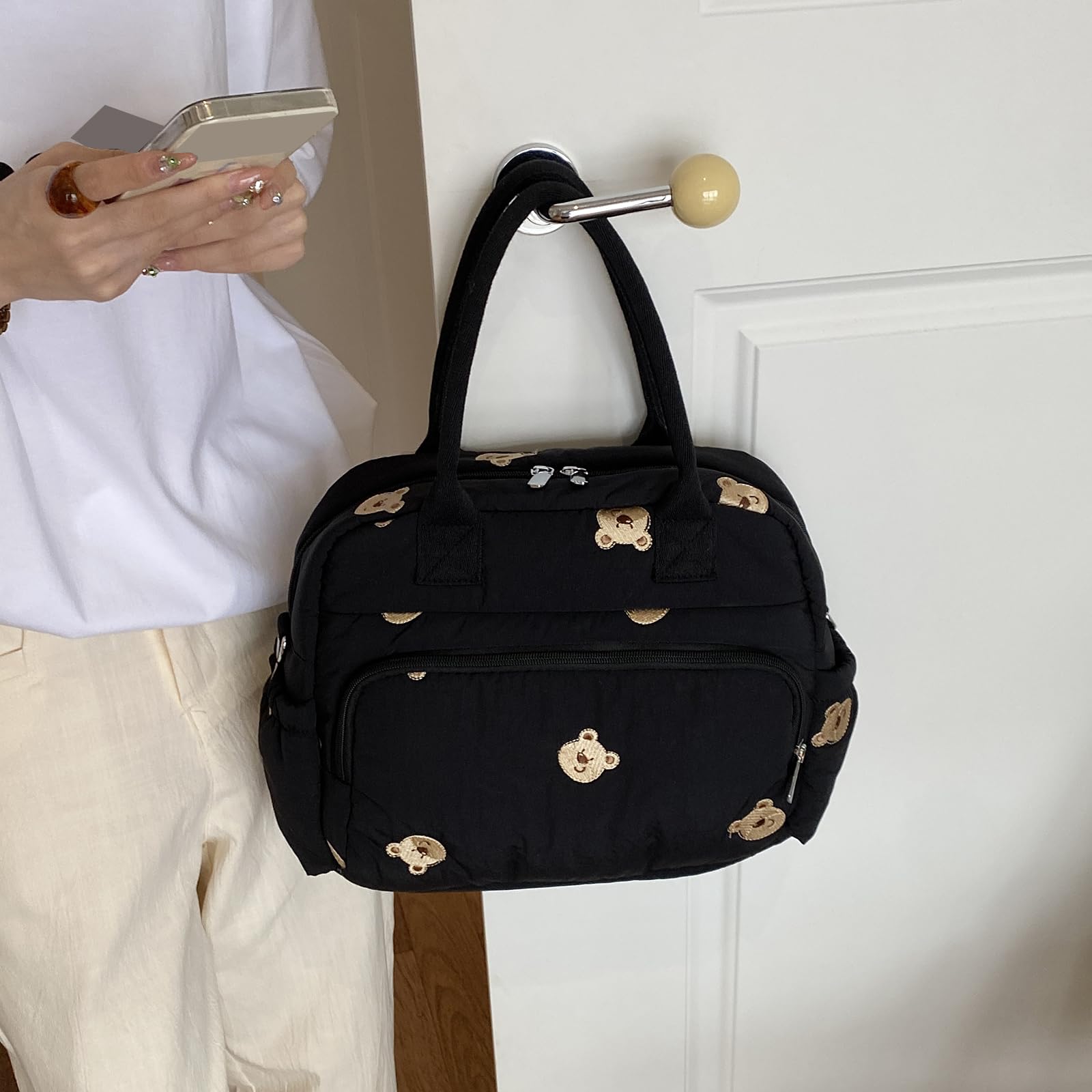 Generic Petit sac à langer pour femme avec sangle amovible