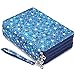 Produktbild ZHIHQ Mäppchen, Große Federmäppchen, Multi Fächer Mäppchen Portable 200 Stück Etui Schule Coloring Bleistifte Organizer Maeppchen Für Erwachsene, Jungen, Mädchen,Stars