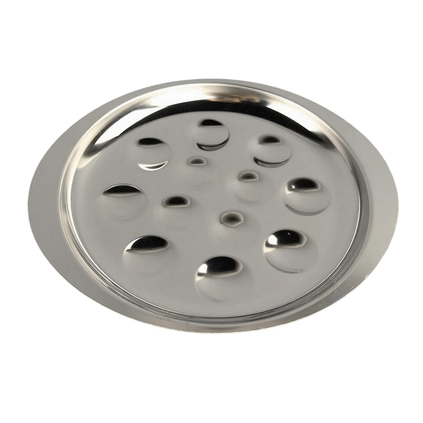 Stainless Steel Escargot Plate with Snail Forks, 6/12 Hole Gratin Dish for Oven, Snail Serving Tray with Non-Slip Grooves