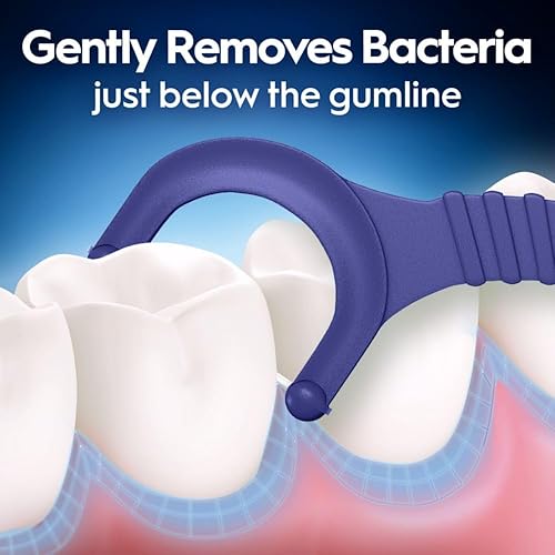 Miniatura 8 de Oral-B - Palillos con hilo dental Glide de menta con sabor a aceite de menta ártica, 75 unidades, paquete de 3