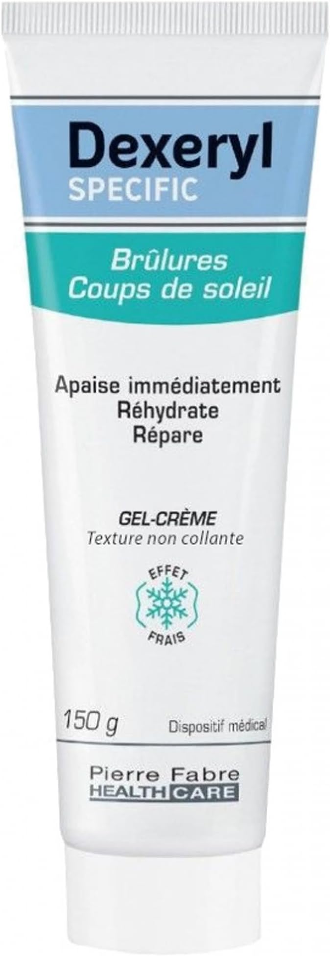 Specific Burn and Sunburn Soothing Cream Gel 150g Dexeryl
