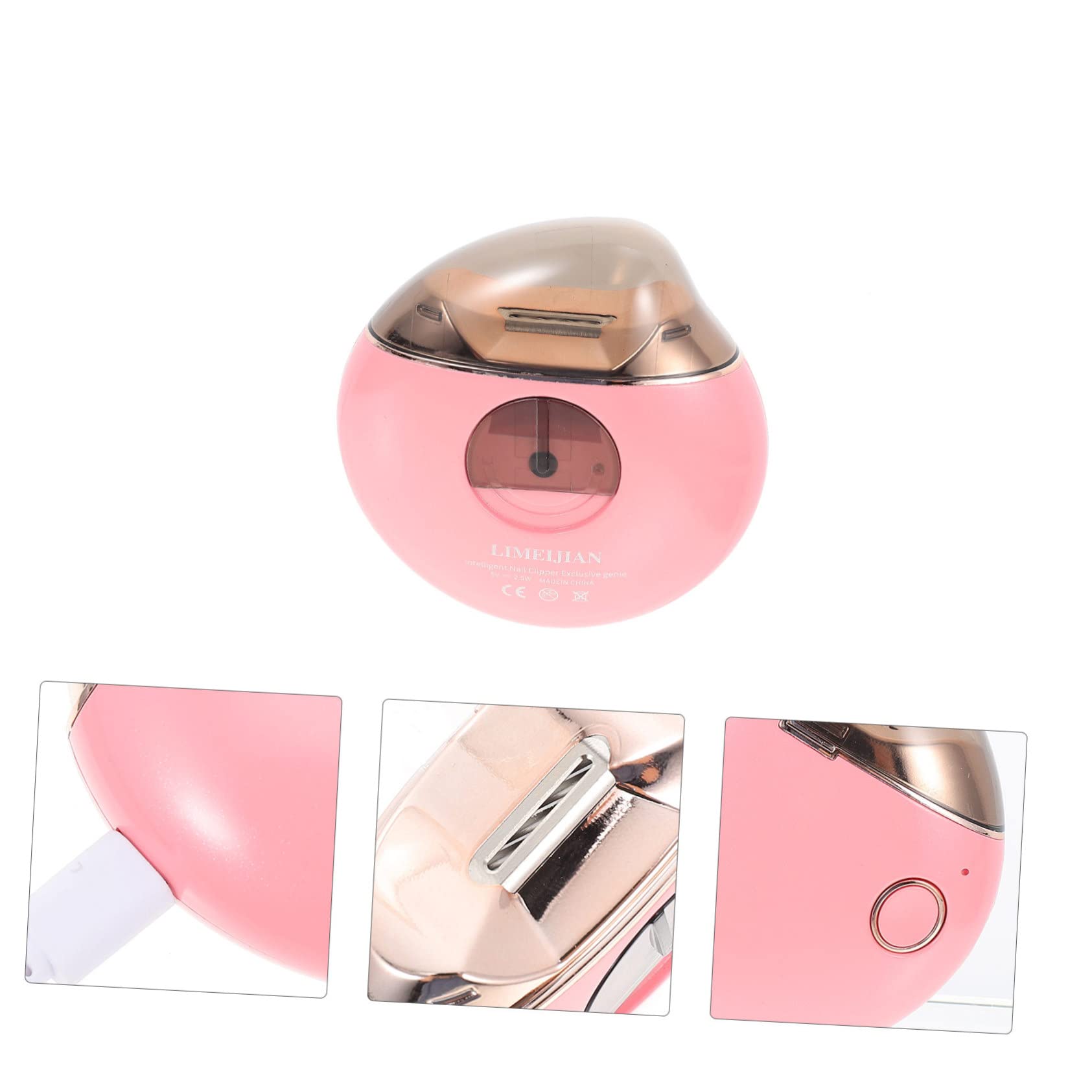 Vaguelly Safe Nail Trimming Tool for Boys and Girls Electric Nail Clipper Kit Buffer Pedicure Tool Accessory for Toddlers Infants