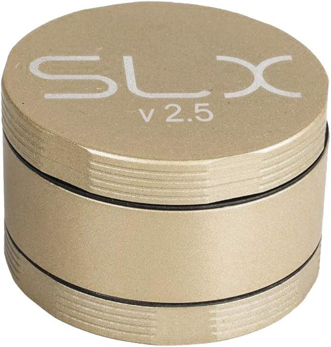 SLX Version 2.5 Non-Stick Grinder - 2.4 Champagne Gold by SLX