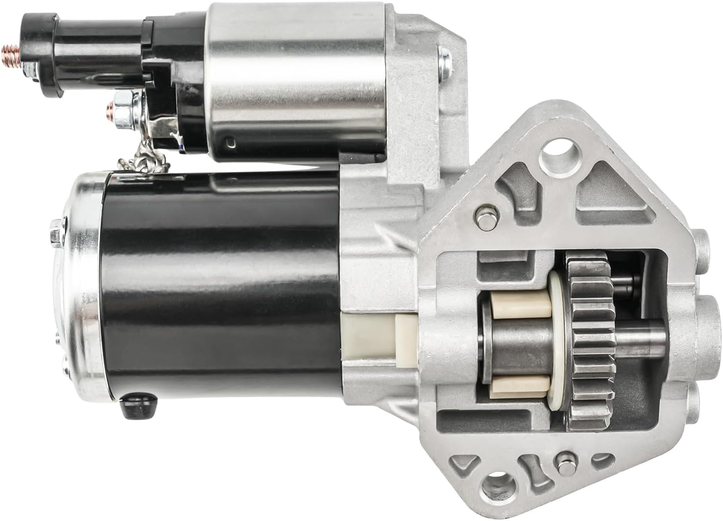 PHILTOP New Starter Motor Replacement for Acura for 2003-2006 MDX, (Mitsubishi Unit) 17868N 12V 1.6KW 19-Teeth CCW