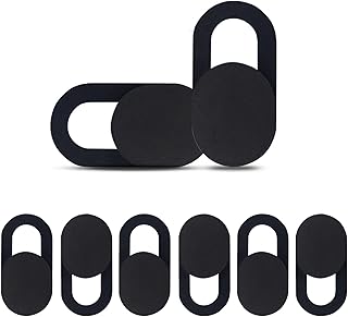 VANTIYAUS 6 Packs Thin Web Camera Cover for Macbook Pro, iMac, Laptop, PC, iPad Pro, iPhone 8/7/6 Plus, Protect Your Priva...