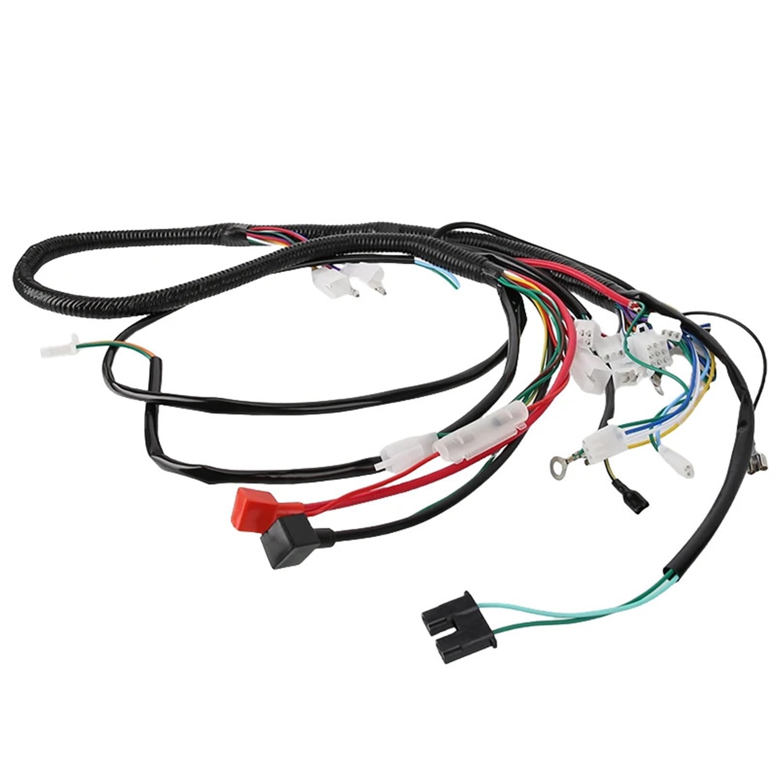 Wiązka przewodów silnika Do 50cc-125cc 150cc-300cc Wiązka silnika diesla | Pełna kompletna wiązka przewodów elektrycznych Zestaw CDI STATOR Motocykl ATV Quad Pit Bike Buggy Gokart(A 150-300CC)