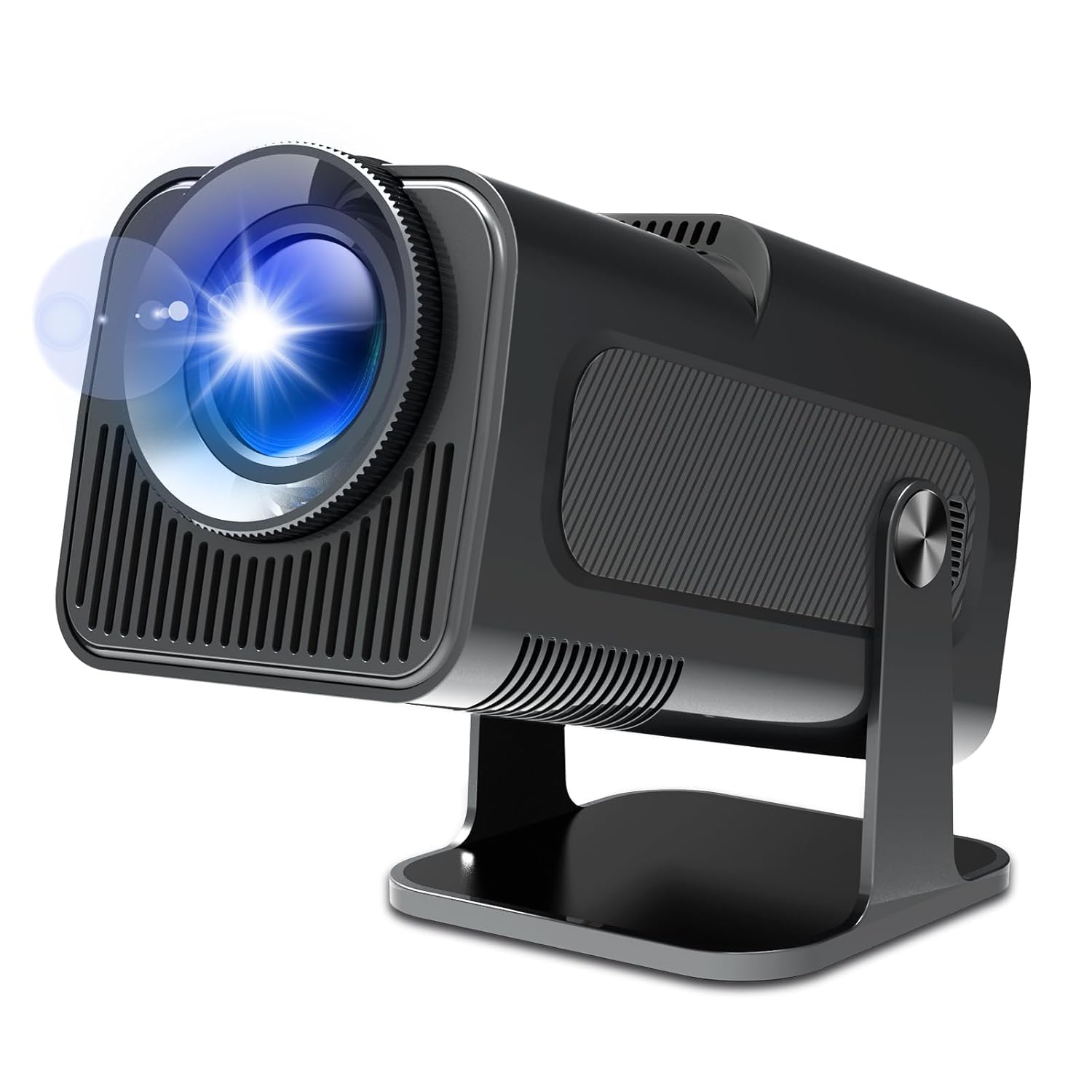 BIGASUO Hy320 Mini Portable Projector-5G WiFi 6,Bluetooth 5.0 and Android 11,Support 4K and 1080P Full Hd,12,000 Lumens,Led Projector with 4D/4P (BGP30)-picture-24
