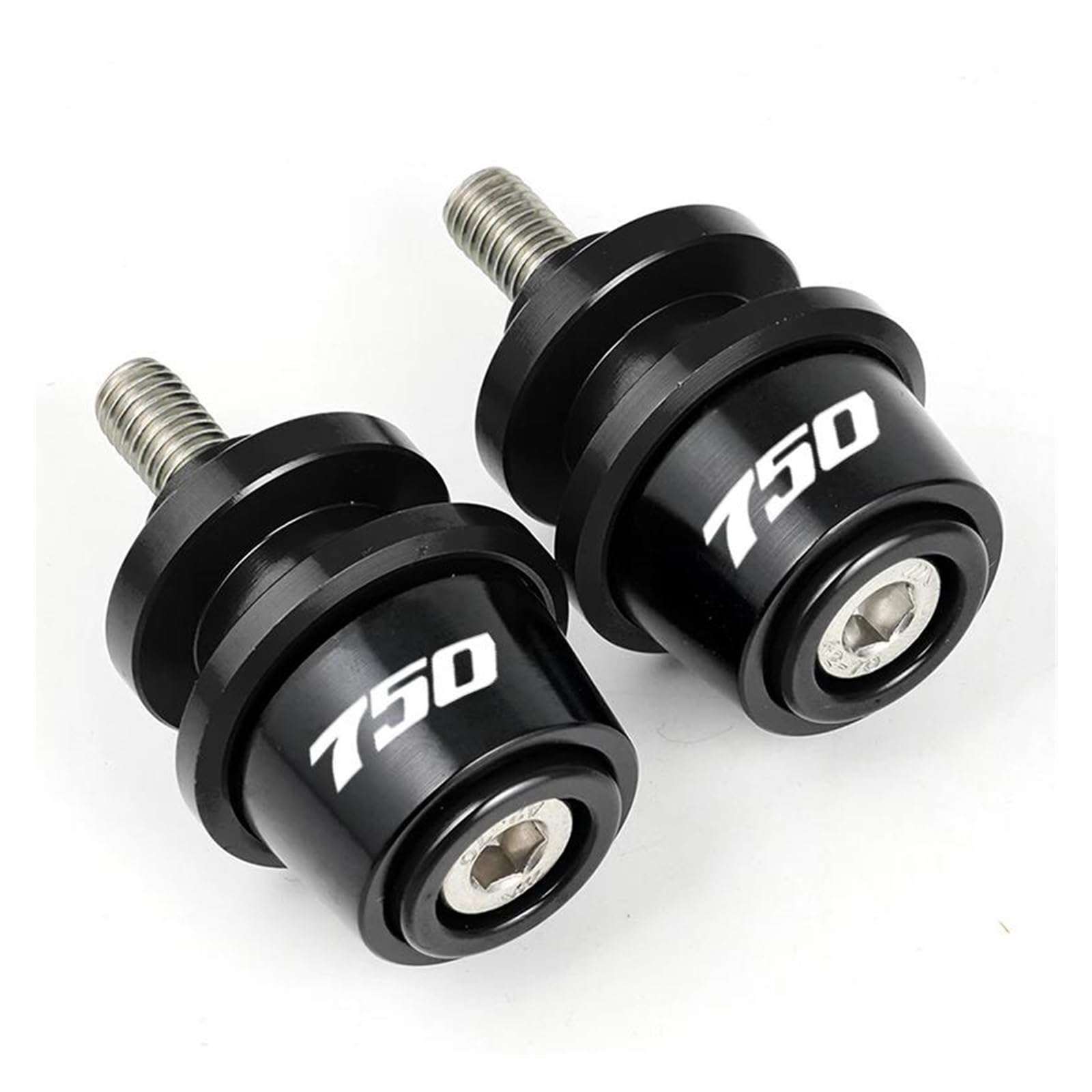 Nottolini Cavalletto Per SUZUKI GSXS 750 GSXS750 GSXR750 GSX-S750 GSX-R750 Viti Di Fissaggio Per Cavalletto Forcellone Moto Per Manutenzione Catena(Nero,B)