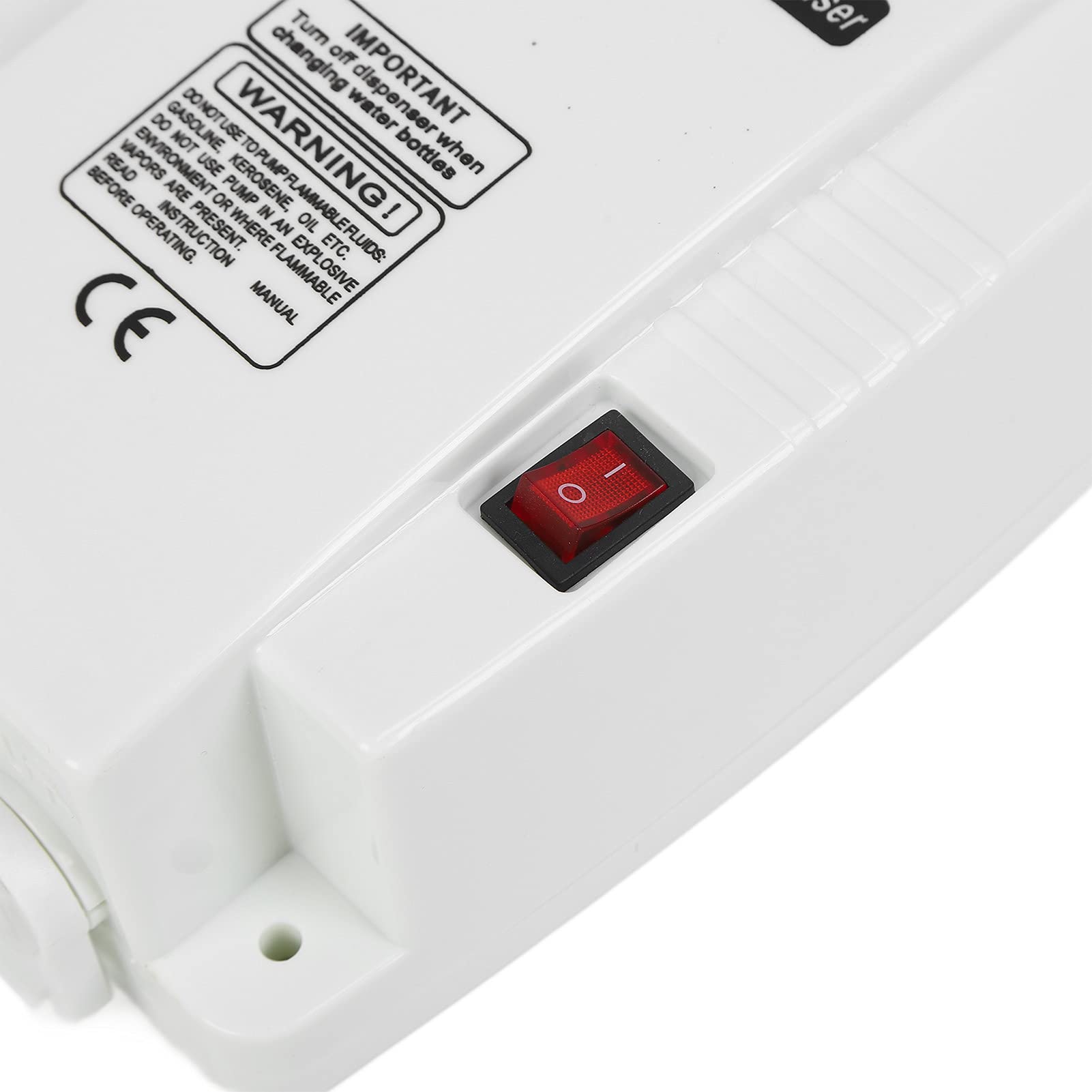 Elektryczna pompa dozownika wody butelkowanej, 25 W, 100-240 V, samozasysająca, ABS, pojedyncza rurka, do fontann i maszyn do kawy