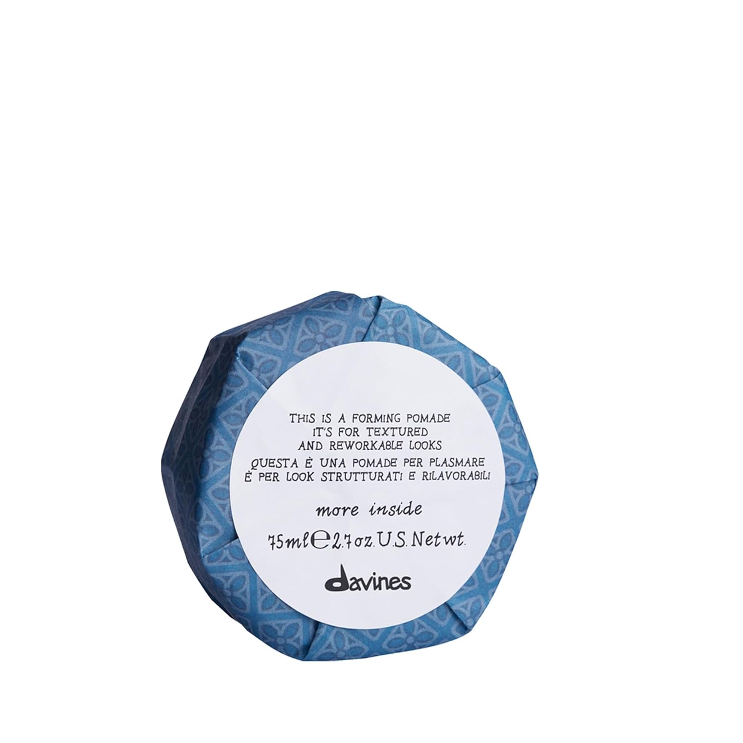 Davines This Is A Forming Pomade, Medium Hold Structure & Workability - Lightweight Formula for Short Hair Styling - Natural Shine & Memory Effect, 2.54 Fl Oz - Image 11