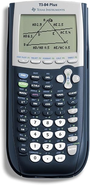 Texas Instruments TI 84 Plus Graphics Calculator Black 320 x 240 pixels (2.8