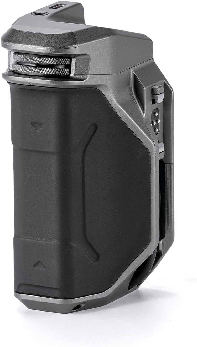 Tilta Khronos Focus PD Handle (Space Gray) - USB-C Power | Precision Focus/Zoom Control | Compact Design | Built-in Battery | Secure Fit - Compatible with iPhone 15/16 Pro/Pro Max