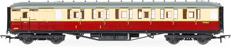Hornby R40460 BR Gresley Corridor Crimson and Cream Composite Brake E9126E
